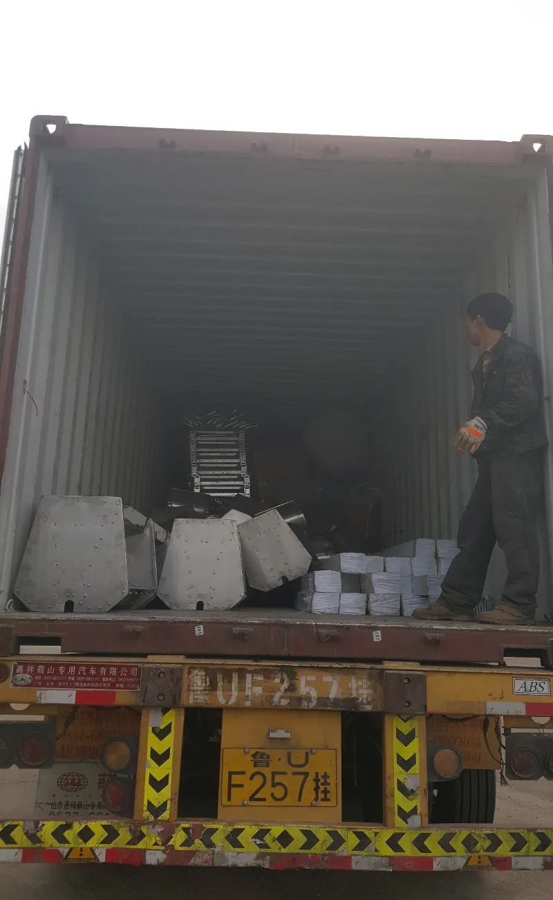 Nouvelle mise à jour sur l'exportation : tous les équipements du projet d'élevage porcin nigérian de Deba Brothers sont emballés et prêts pour le chargement des conteneurs