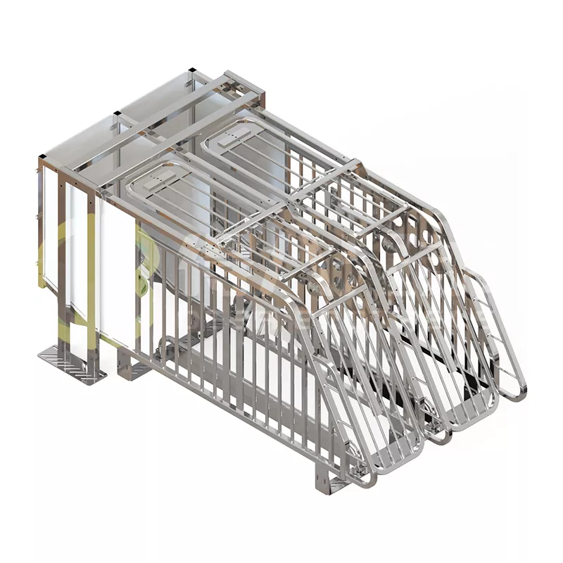 Étals de porcs espagnols plus longs en accès libre